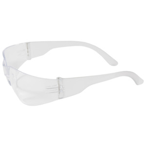 Bouton Optical 250-01-0980 Zenon Z12 Rimless Safety Glasses, CL/CL Lens