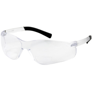 Bouton Optical 250-26-0017 Zenon Z13R Safety Readers, Rimless, CL/CL Lens, Anti-Scratch, +1.75 Diopter