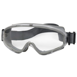 Bouton Optical 251-80-0020-RHB Fortis II Indirect Vent Goggle, LT GY Body, CL Lens, Anti-Scratch/Fog, Neoprene Strap