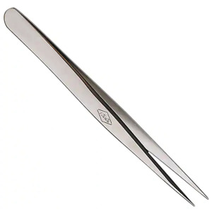 Swanstrom 3C-SA Tweezers, Stainless Steel, ESD Safe, 4.25"