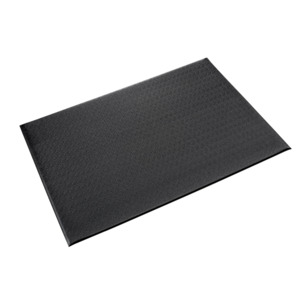 Crown Matting CK83872BK Comfort-King Mat, Black, 3/8" Thickness, 6' x 60'