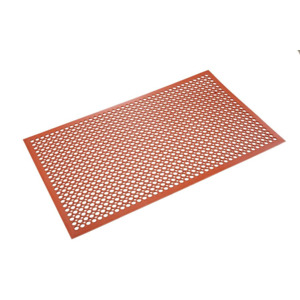 Crown Matting WS CT15TC Safewalk-Light Drainage Mat, Grease-Resistant, Terra Cotta, 3' x 15'