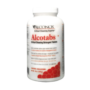 Alconox 1500 Alcotabs, Critical Cleaning, Detergent Tablets, Case of 6 x 1 Tablets Bottle