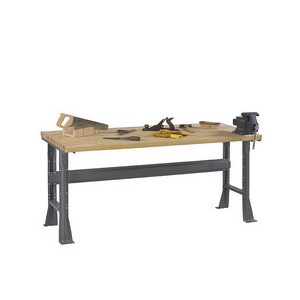 Tennsco WB-1-3072W Tennsco WorkbenchMaple Top Flared Legs 72wx30d