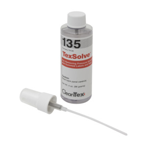 Advantus CT135 CleanTex™ TexSolve Label Removing Solvent, 16 oz Bottle, 6 Bottles/Case