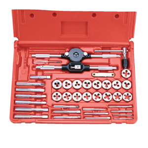 Vermont American 21729 40-pc. Inch Tap & Die Set