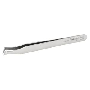 Weller-Erem 15AGS Cutting Tweezers, Narrow, Oblique Head, 4.5", for Soft Wires