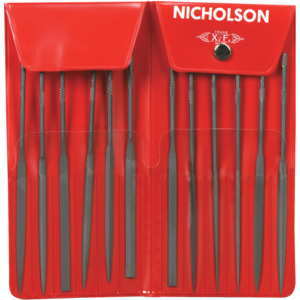 Nicholson 37392 File Set Needle #0 Cut 12 Pc. 5-1/2" OAL