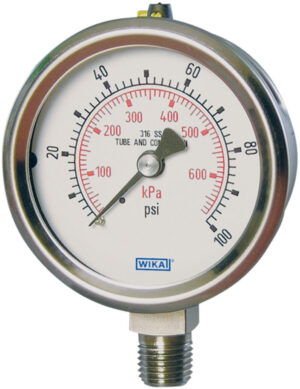 WIKA 232.54 and 233.54 Pressure Gauges