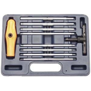 VIM Tools BHM100-03 Balldriver Set T-Handle Metric 10 Pc Case