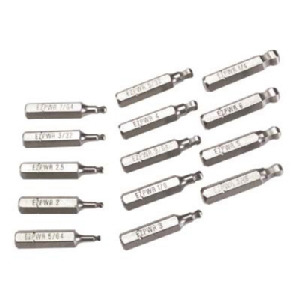 Eazypower 88118 Eazypower Bit Set Ball Hex Insert 1-1/4" OAL 14 Pc