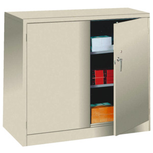 Lyon PP1035 48" Putty Storage Cabinet, 48" x 24" x 42"