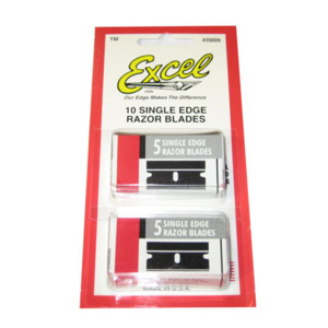 Excel Blades 22609 Single Edge Razor Blades, 100/Pkg