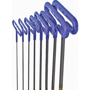 Eklind 56198 8-Pc Cushion Grip T-handle Set Metric in Pouch