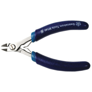 Swanstrom M410 ESD-Safe Oval Diagonal Bevel Cutter, 4.8" Long