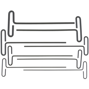 Bondhus 15532 8-Pc SAE 9" Loop T-Handle Set