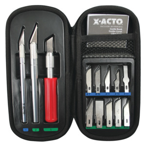 X-Acto X5285 Basic Knife Set with Zipper Case