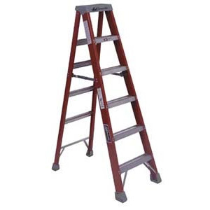 Louisville Ladder FS1506 Louisville Ladder Fiberglass 6' Step 300 lbs IA Rated