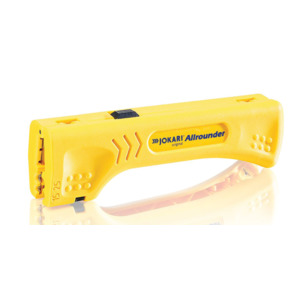 Jokari 30900 AllRounder Cable Stripper for Round and Flat Cables