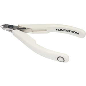 Lindstrom 7191 Cutter, Diagonal, Tapered, Relieved, Flush, ESD, 4.29" OAL, Alloy Steel