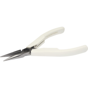 Lindstrom 7890 Pliers, Snipe Nose, Smooth Jaw, 5.2" OAL, Synthetic Handle, Alloy Steel