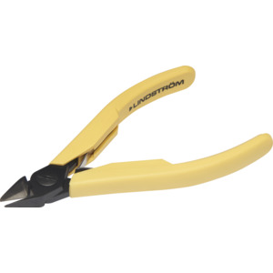 Lindstrom 8164 Cutter, Diagonal, Tapered Head, Flush, Precision Cut, ESD, 4.92" OAL, Alloy Steel