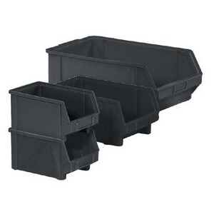Lewis Bins PB10-FXL ESD Parts Bin O.D. 3.5"L X 4"W X 2"H