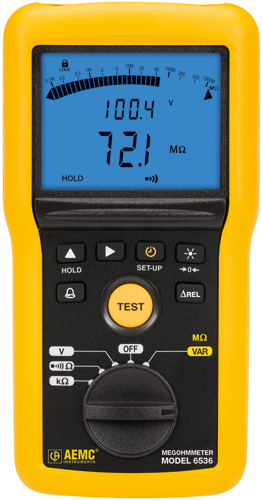 AEMC Model 6536 Megohmmeter