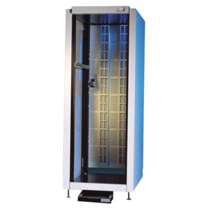 Keysight E3661B/AW3 Rack Cabinet, Quartz Gray, 1.6 m, 32 EIA, 23.6" x 63.8" x 35.6", 110 VAC PDU