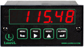 Laurel Laureate Process & Ratio Panel Meter