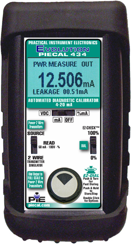 PIE 434 Automated Diagnostic 4-20 mA Calibrator