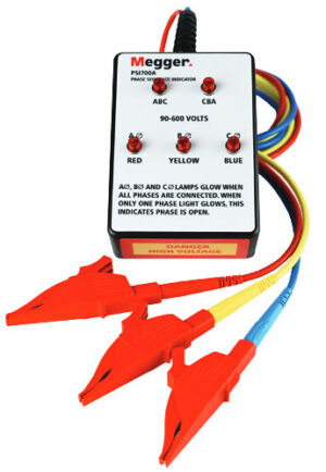 Megger PSI700A Phase Sequence Indicator