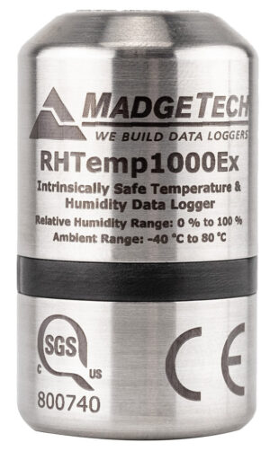 MadgeTech RHTemp1000Ex Humidity & Temperature Data Logger