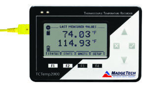 MadgeTech TCTemp2000 Temperature Data Logger