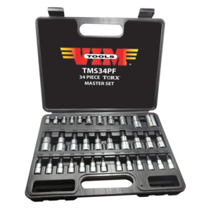 VIM Tools TMS34PF Torx Master Set, 34pc