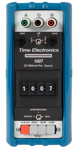Time Electronics 1007 DC Millivolt Potentiometer and Source