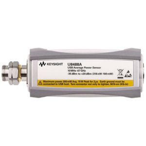Keysight U8488A/100/U2000A-301 USB Thermocouple Power Sensor, DC Block/67 GHz, 1.85 mm, 1.5 m Cable