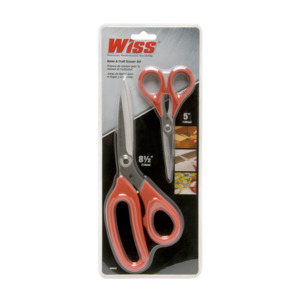Wiss WHCS2 Craft Sew Scissor 2Pc Set