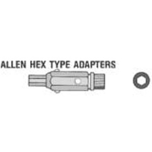 Chapman CMS-8 ADAPTER 1/8 ALLEN HEX
