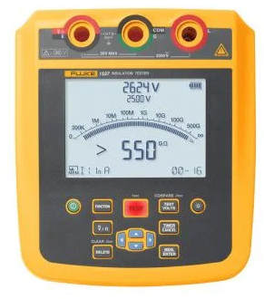 Fluke 1535 and 1537 Insulation Resistance Tester and Megohmmeters