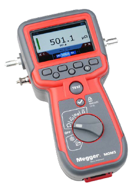 Megger MOM3 Handheld Microohmmeter