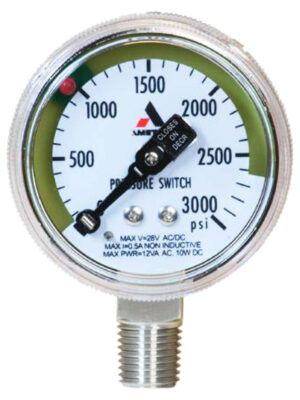 US Gauge IPS-300 Ultra High Purity Pressure Switch Gauge